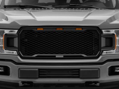 RedRock F-150 Baja Upper Replacement Grille with LED Lighting T544627 ...