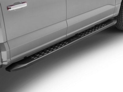 Rough Country F-150 RPT2 Running Boards; Matte Black 44005 (15-25 F-150 ...