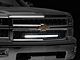 Rough Country Mesh Upper Grille Inserts with 30-Inch Black Series LED Light Bar; Black (14-15 Silverado 1500)