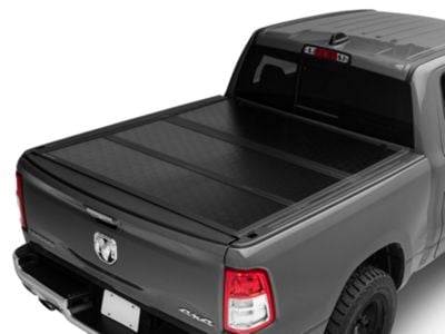 Rough Country RAM 1500 Low Profile Hard Tri-Fold Tonneau Cover 47320550 ...