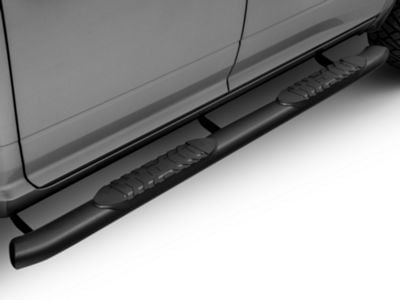 Rough Country RAM 1500 Oval Nerf Side Step Bars; Black 21003 (09-18 RAM ...