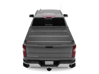 Rough Country Silverado 1500 Hard Low Profile Tri-Fold Tonneau Cover ...