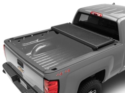 Rough Country Silverado 1500 Hard Low Profile Tri-Fold Tonneau Cover ...