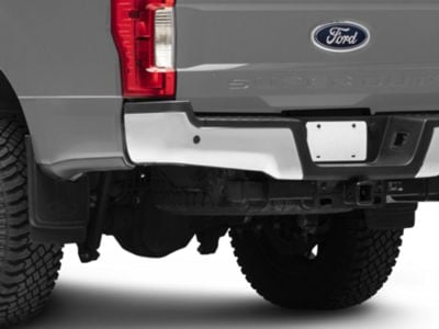 F-250 Super Duty Rear Bumper Cap End; Pre-Drilled for Backup Sensors; Driver  Side; Chrome (17-19 F-250 Super Duty) - Free Shipping