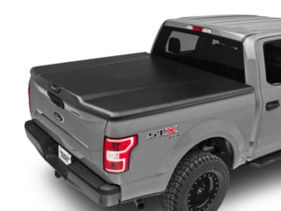 UnderCover F-150 Elite Hinged Tonneau Cover; Black Textured T537546 (15 ...