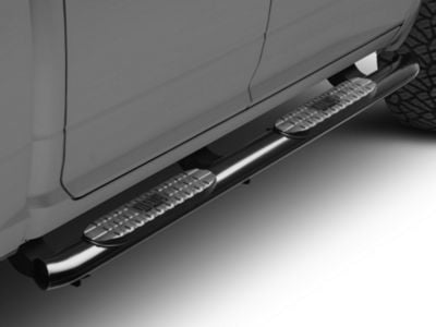 Westin RAM 1500 Pro Traxx 4-Inch Oval Side Step Bars; Black R105001 (09-18  RAM 1500 Quad Cab