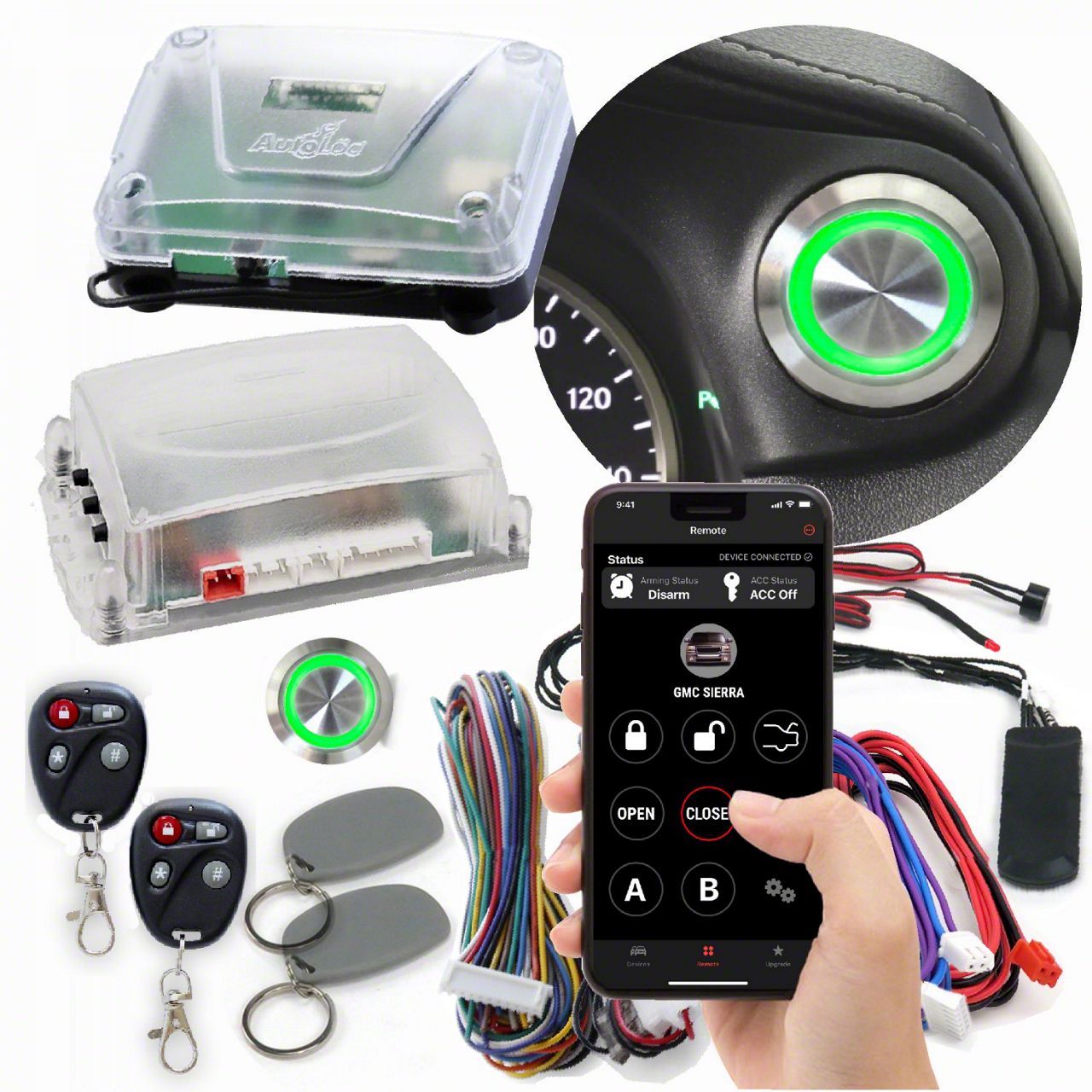 Remote Start, Keyless Entry, & Alarm