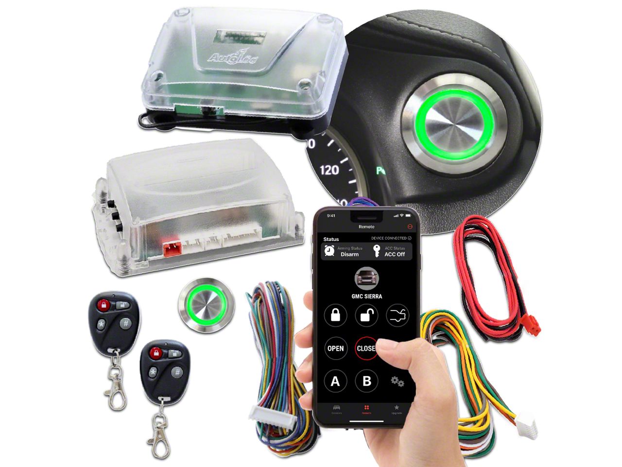 Ram3500 Remote Start, Keyless Entry, & Alarm